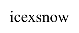 ICEXSNOW trademark