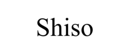 SHISO trademark