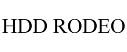 HDD RODEO trademark
