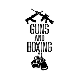 GUNS AND BOXING trademark