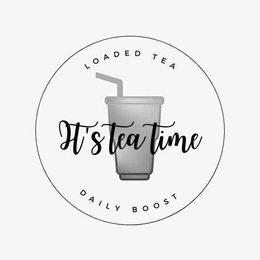 LOADED TEA IT'S TEA TIME DAILY BOOST trademark