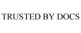 TRUSTED BY DOCS trademark