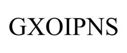 GXOIPNS trademark