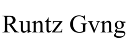 RUNTZ GVNG trademark