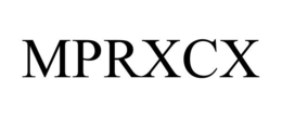 MPRXCX trademark