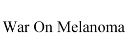 WAR ON MELANOMA trademark