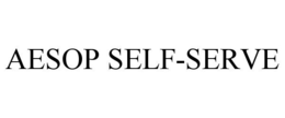 AESOP SELF-SERVE trademark