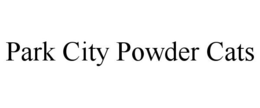 PARK CITY POWDER CATS trademark
