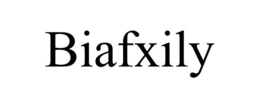 BIAFXILY trademark