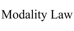 MODALITY LAW trademark