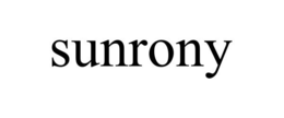 SUNRONY trademark