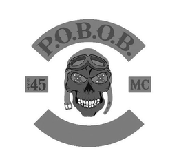 P.O.B.O.B. MC EST 45 trademark
