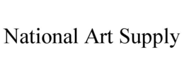NATIONAL ART SUPPLY trademark