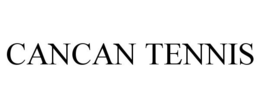 CANCAN TENNIS trademark