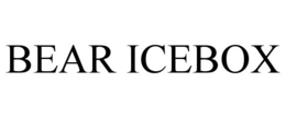 BEAR ICEBOX trademark