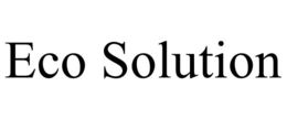 ECO SOLUTION trademark