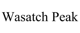 WASATCH PEAK trademark