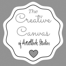 THE CREATIVE CANVAS OF ARTATWORK STUDIOS trademark