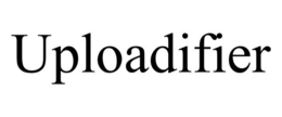 UPLOADIFIER trademark