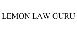 LEMON LAW GURU trademark