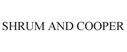 SHRUM AND COOPER trademark