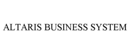 ALTARIS BUSINESS SYSTEM trademark