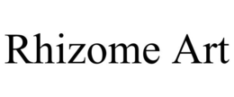 RHIZOME ART trademark