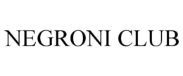 NEGRONI CLUB trademark