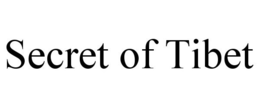 SECRET OF TIBET trademark
