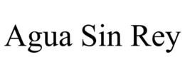 AGUA SIN REY trademark