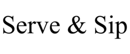 SERVE & SIP trademark