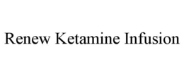 RENEW KETAMINE INFUSION trademark