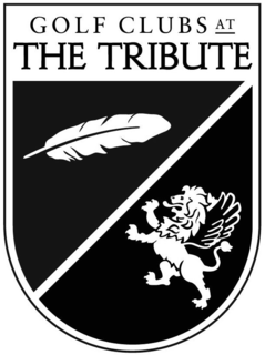 GOLF CLUBS AT THE TRIBUTE trademark