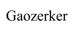 GAOZERKER trademark