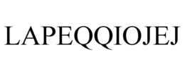 LAPEQQIOJEJ trademark