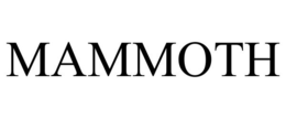 MAMMOTH trademark