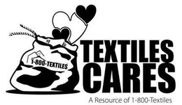 1-800-TEXTILES TEXTILES CARES A RESOURCE OF 1-800-TEXTILES trademark
