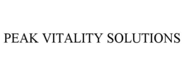 PEAK VITALITY SOLUTIONS trademark