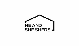 HE AND SHE SHEDS trademark