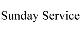 SUNDAY SERVICE trademark
