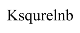 KSQURELNB trademark