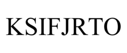 KSIFJRTO trademark
