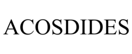 ACOSDIDES trademark