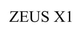 ZEUS X1 trademark