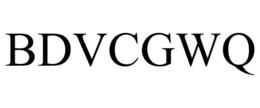 BDVCGWQ trademark