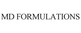 MD FORMULATIONS trademark