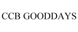 CCB GOODDAYS trademark