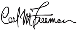 CARL M. FREEMAN trademark