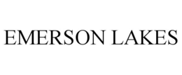 EMERSON LAKES trademark