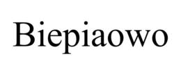 BIEPIAOWO trademark